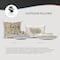 Stupell Industries Cat Mixed with Bunnies Outdoor Printed Pillow
